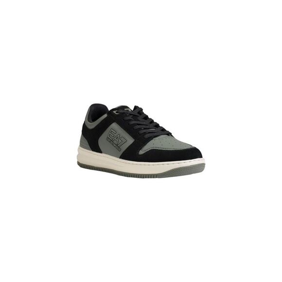 EA7 Emporio Armani Green Polyester Athletic Men's Sneakers - Picture 2 of 5